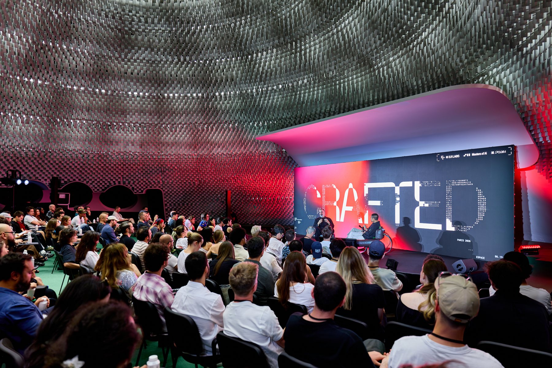 CRAFTED Paris 2026, espace niemeyer / side view