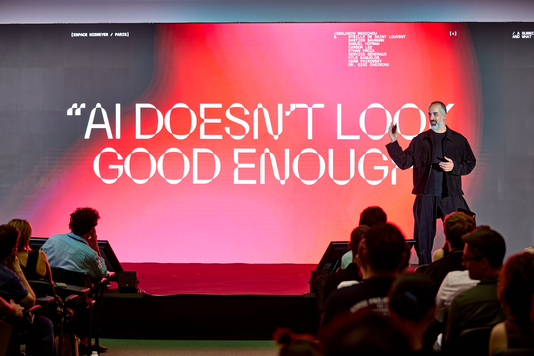 CRAFTED Paris 2026, keynote / ai doesn’t look good enough